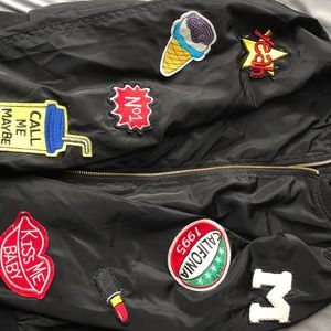 Jacket with assortment of embodiments